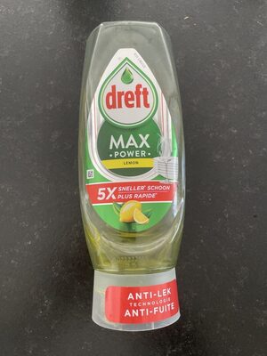 Dreft MaxPower Lemon Vloeibaar Afwasmiddel 450ml
